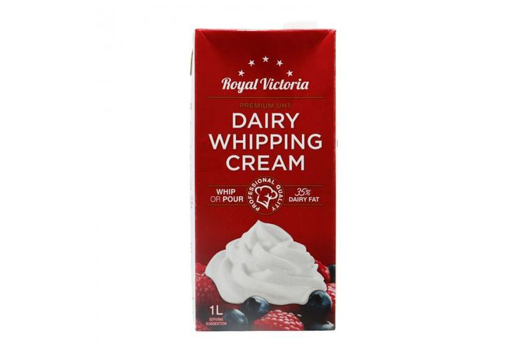 ROYAL VICTORIA WHIPPING CREAM 1L 35%